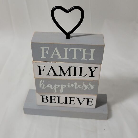 Muli message wood display - Picture 4 of 4